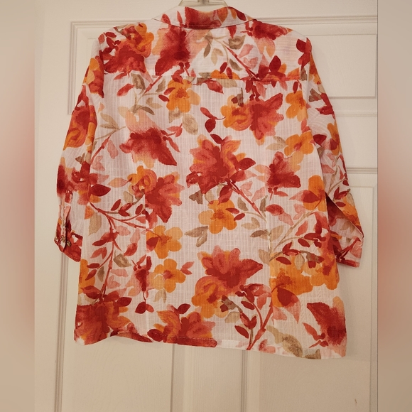 Karen Scott Petites, XL, Multi-Color Womens Blouse - Picture 4 of 6